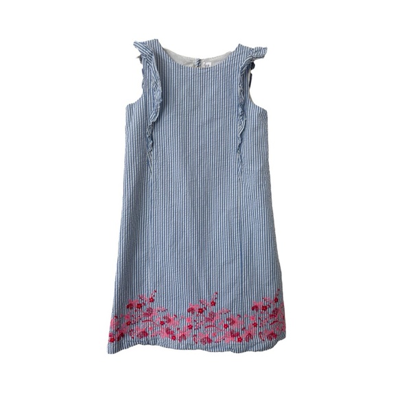 GAP Other - GAP Blue and Pink Sundress with Flutter Sleeves